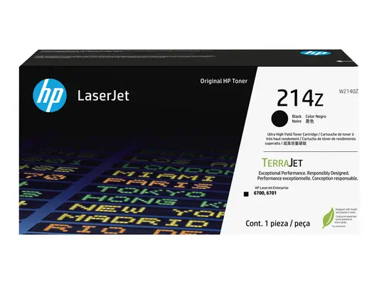 214Z Toner LaserJet authentique Extra-grande capacité Noir - HP - visuel 1