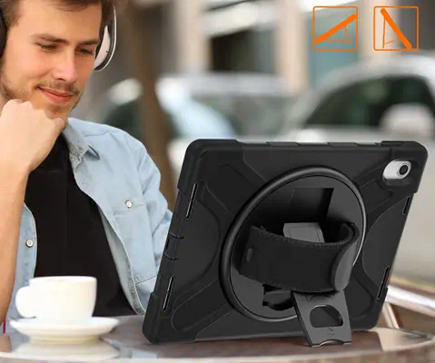 DLH DY-RC5013 étui pour tablette 27,7 cm (10.9") Housse Noir - Etui et Housse - visuel 5