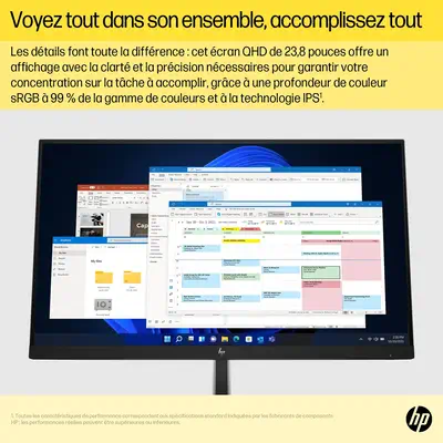Écran QHD E24q G5 HP - Ecran Ordinateur - visuel 8