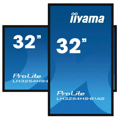 iiyama LH3254HS-B1AG Écran d'affichage dynamique Écran plat de signalisation numérique 80 cm (31.5") - Affichage dynamique - visuel 4