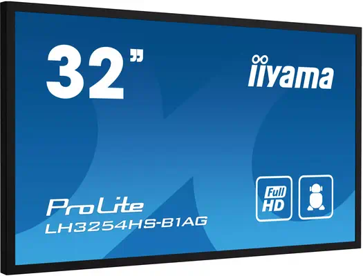 iiyama LH3254HS-B1AG Écran d'affichage dynamique Écran plat de signalisation numérique 80 cm (31.5") - Affichage dynamique - visuel 3