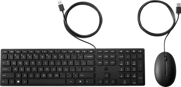 Souris et clavier HP Wired Desktop 320MK  - Pack Clavier - Pack Clavier, souris - visuel 6