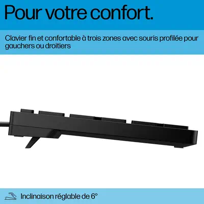Souris et clavier HP Wired Desktop 320MK - Clavier - visuel 7