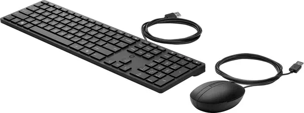 Souris et clavier HP Wired Desktop 320MK HP - visuel 1 - hello RSE - Utilisation sécurisée