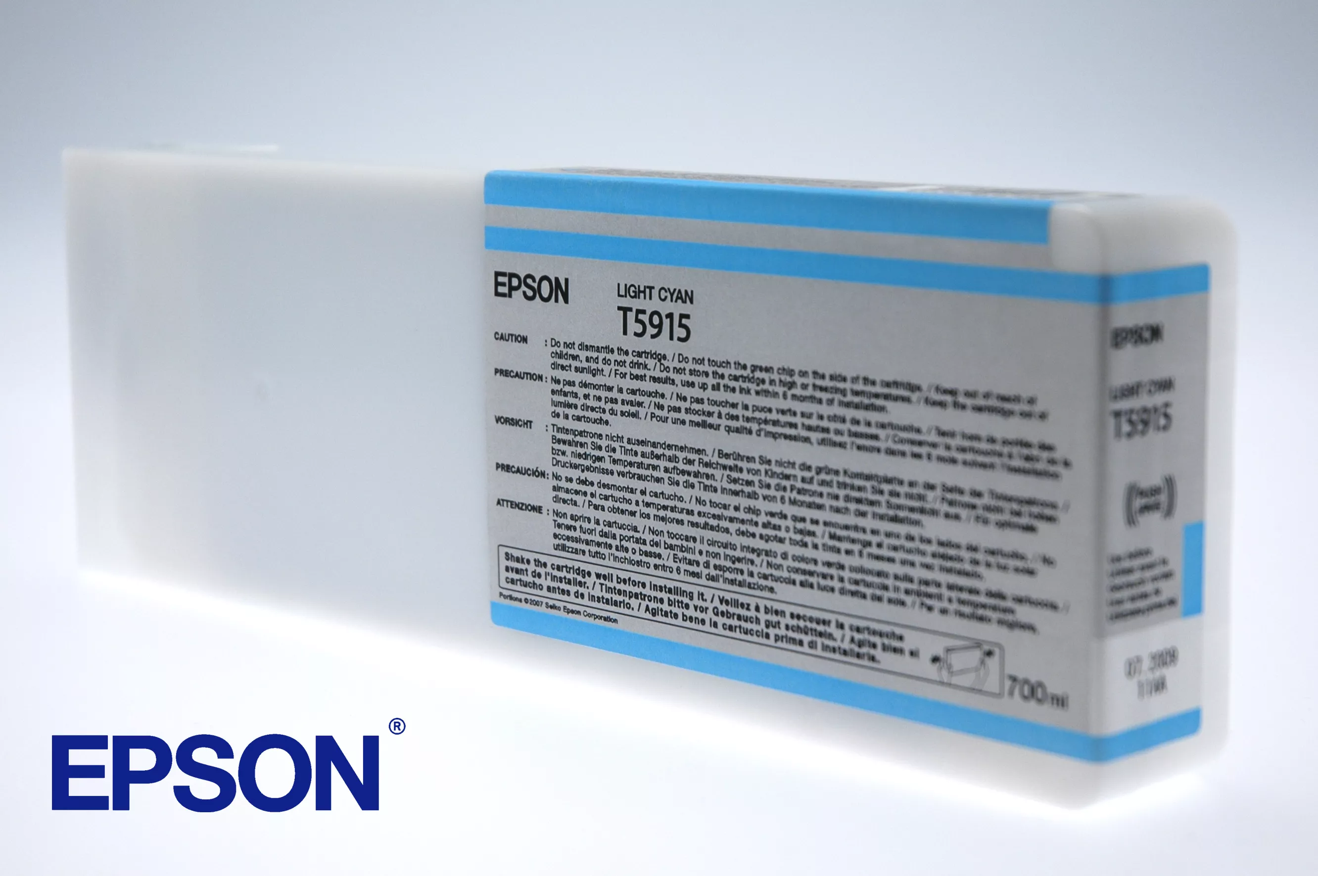 Revendeur officiel Autres consommables EPSON T5915 cartouche dencre cyan clair capacité standard