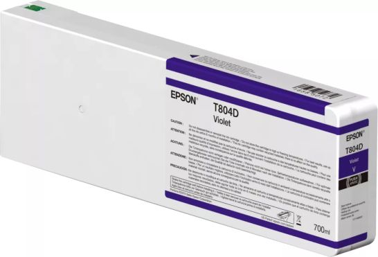 Achat Cartouches d'encre Epson Singlepack Violet T804D00 UltraChrome HDX 700ml