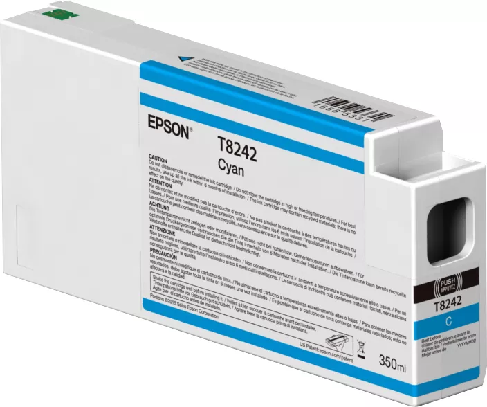 Achat EPSON Singlepack Cyan T824200 UltraChrome HDX/HD et autres produits de la marque Epson