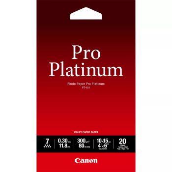 Achat Canon Papier photo professionnel Platinum 4 × 6 po (10 × 15 cm sur hello RSE