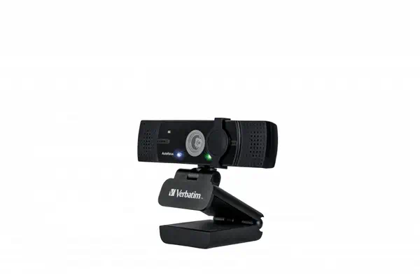 Verbatim 49580 webcam 3840 x 2160 pixels USB 2.0 Noir - Webcam - visuel 2