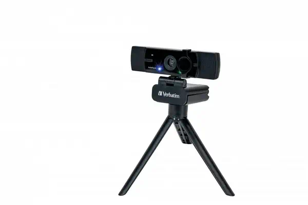 Verbatim 49580 webcam 3840 x 2160 pixels USB 2.0 Noir - Webcam - visuel 3