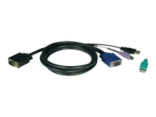 EATON TRIPPLITE USB/PS2 Combo Cable Kit for - Tripp Lite - Câble USB - visuel 1