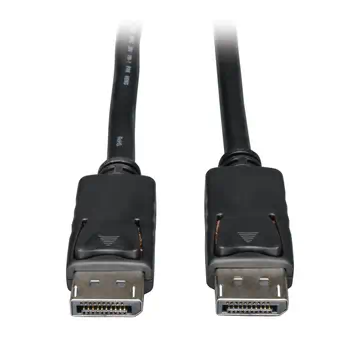 Livraison rapide EATON TRIPPLITE DisplayPort Cable with Latches 4K 60Hz