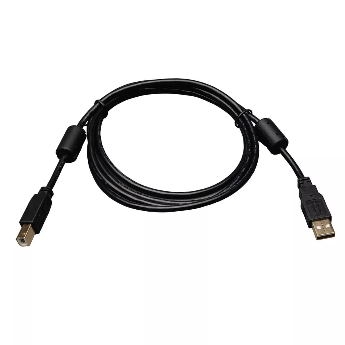 Vente Câble USB EATON TRIPPLITE USB 2.0 A/B Cable with Ferrite Chokes sur hello RSE