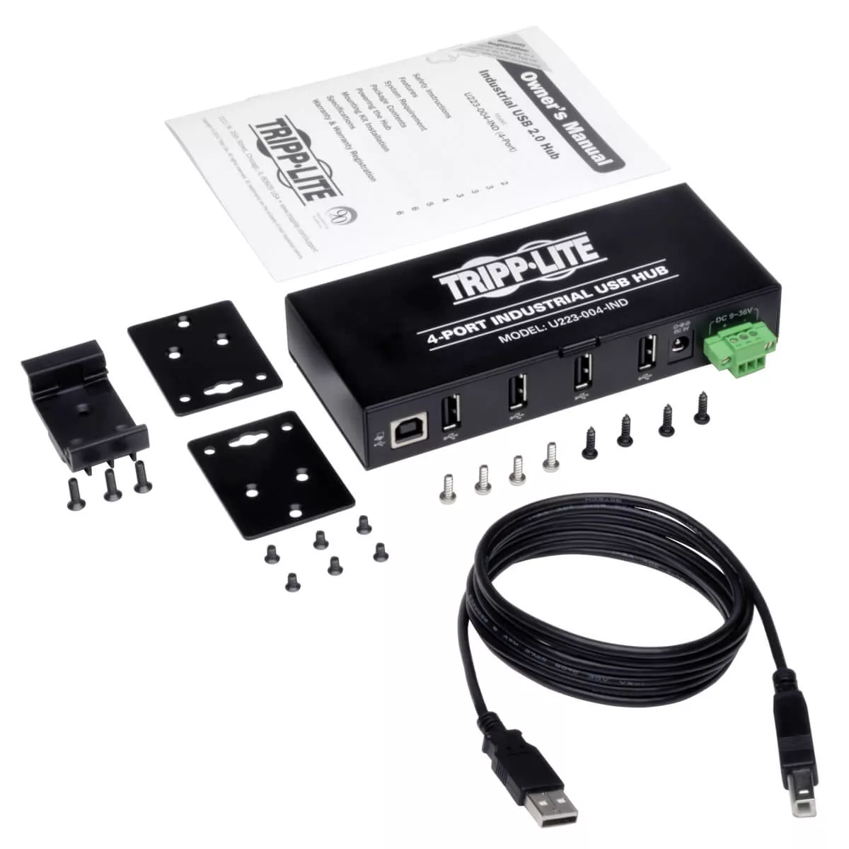 Achat EATON TRIPPLITE 4-Port Industrial-Grade USB 2.0 Hub 15kV sur hello RSE - visuel 7