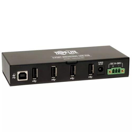 Revendeur officiel Câble USB EATON TRIPPLITE 4-Port Industrial-Grade USB 2.0 Hub 15kV