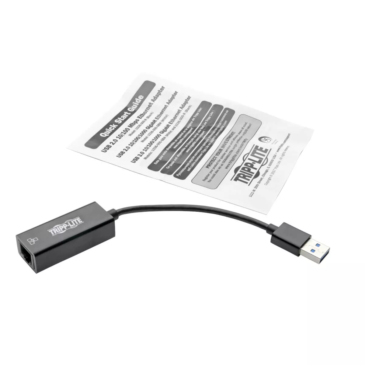 Vente EATON TRIPPLITE USB 3.0 to Gigabit Ethernet NIC Tripp Lite au meilleur prix - visuel 6