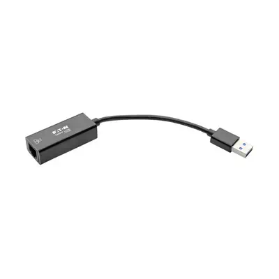 EATON TRIPPLITE USB 3.0 to Gigabit Ethernet NIC Tripp Lite - visuel 1 - hello RSE - Compatible avec les vitesses USB 3.0 de pointe