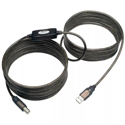 Revendeur officiel Rack et Armoire EATON TRIPPLITE USB 2.0 A/B Active Repeater Cable M/M