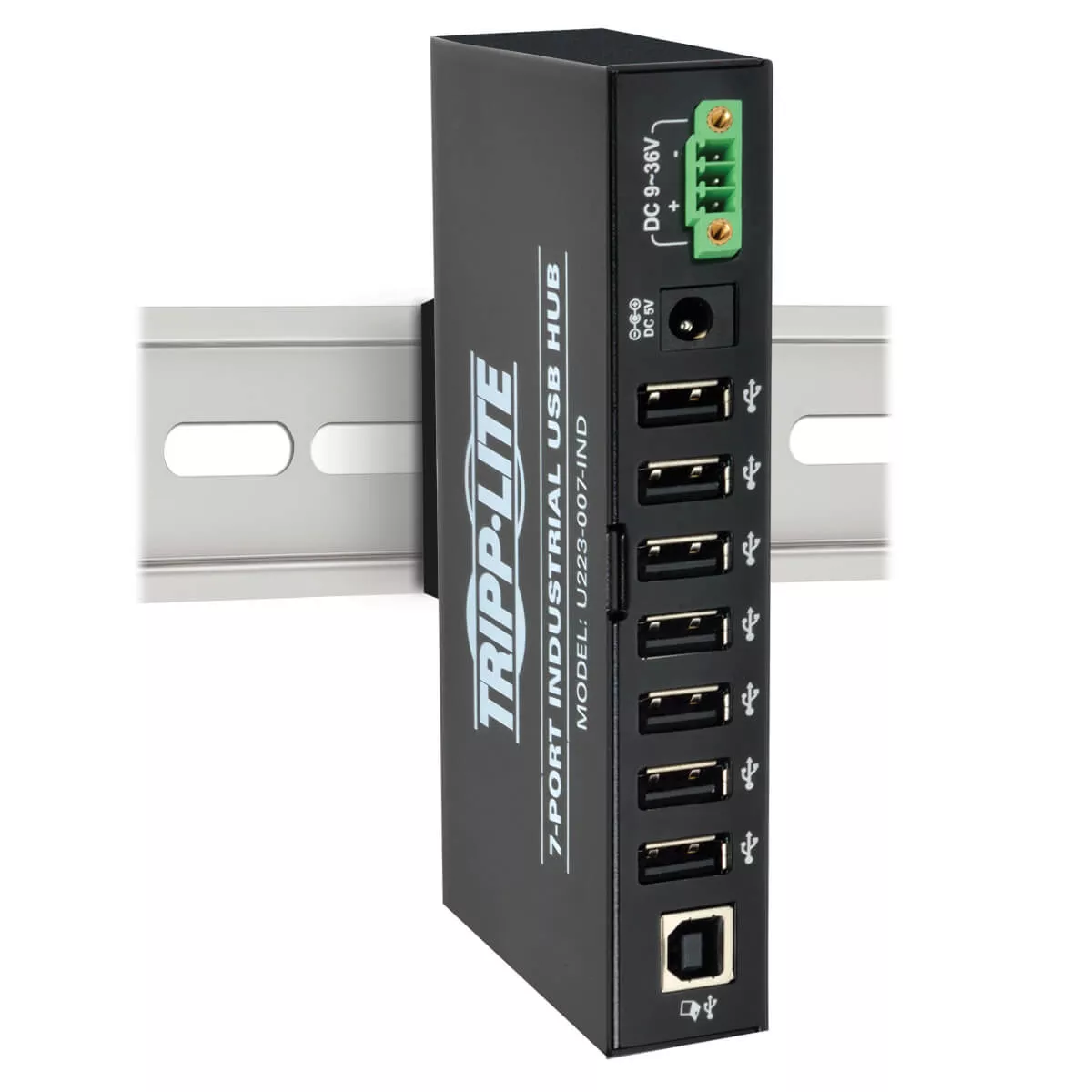 Achat EATON TRIPPLITE 7-Port Industrial-Grade USB 2.0 Hub 15kV sur hello RSE - visuel 3