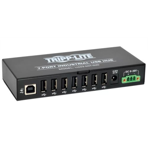 Vente Switchs et Hubs EATON TRIPPLITE 7-Port Industrial-Grade USB 2.0 Hub 15kV sur hello RSE
