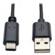 Achat EATON TRIPPLITE USB-A to USB-C Cable USB 2.0 sur hello RSE - visuel 1