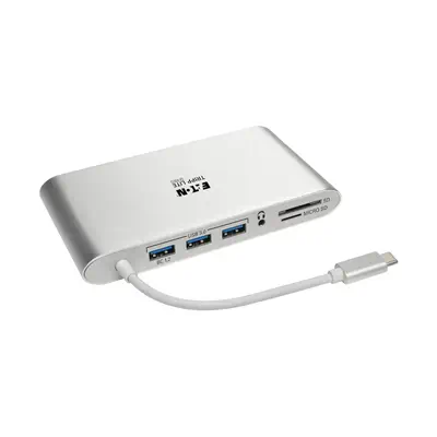 Tripp Lite U442-DOCK1 station d'accueil Avec fil USB Tripp Lite - visuel 1 - hello RSE - Connecte des périphériques USB