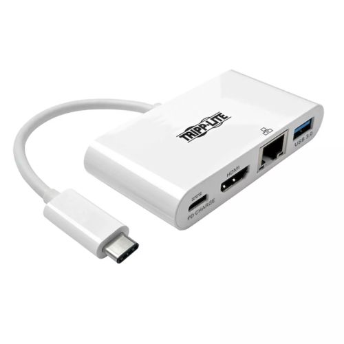 Achat Station d'accueil pour portable EATON TRIPPLITE USB-C Multiport Adapter - HDMI USB 3.0 Port GbE 60W