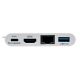 Vente EATON TRIPPLITE USB-C Multiport Adapter - HDMI USB Tripp Lite au meilleur prix - visuel 10