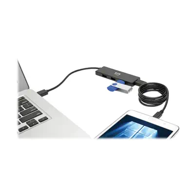 EATON TRIPPLITE 4-Port Ultra-Slim Portable USB 3.0 Tripp Lite - visuel 1 - hello RSE - Compatibilité Mac