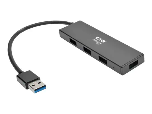 EATON TRIPPLITE 4-Port Ultra-Slim Portable USB 3.0 - Tripp Lite - Câble USB - visuel 1