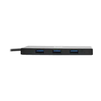 EATON TRIPPLITE 4-Port Ultra-Slim Portable USB 3.0 Tripp Lite - visuel 1 - hello RSE - Installation facile
