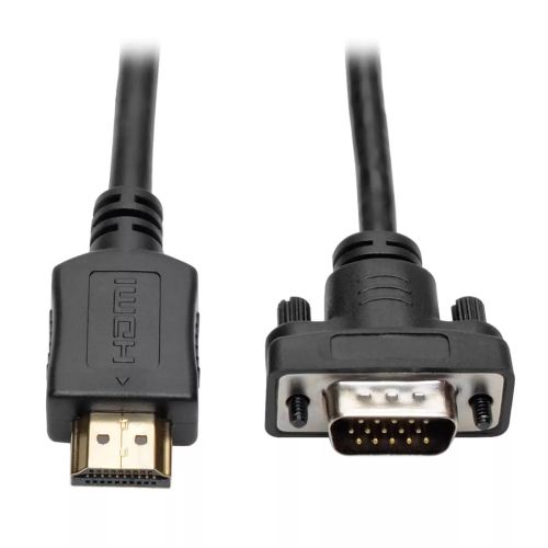 Revendeur officiel EATON TRIPPLITE HDMI to VGA Active Adapter Cable HDMI to Low-Profile