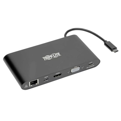 Vente Station d'accueil pour portable EATON TRIPPLITE USB-C Dock Dual Display 4K HDMI/mDP sur hello RSE