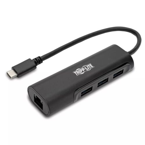 Vente Station d'accueil pour portable EATON TRIPPLITE 3-Port USB-C Hub with LAN Port USB-C