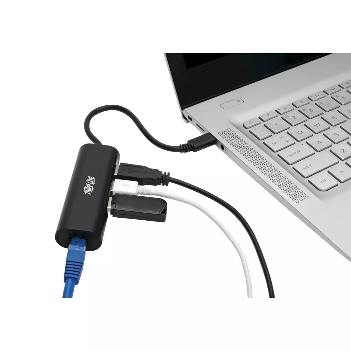 Vente EATON TRIPPLITE 3-Port USB-C Hub with LAN Port Tripp Lite au meilleur prix - visuel 2