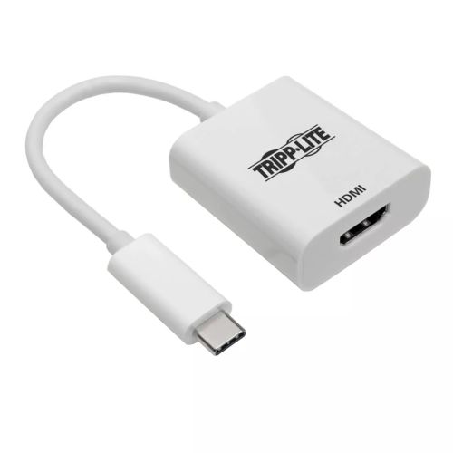 Revendeur officiel EATON TRIPPLITE USB-C to HDMI Adapter M/F - 4K 60Hz HDCP 2.2 White
