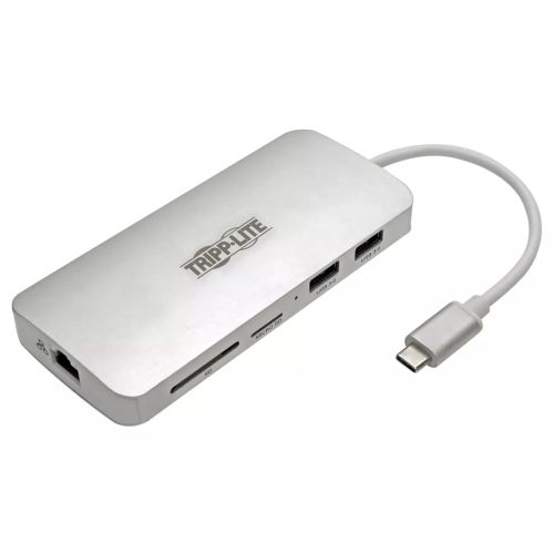 Achat EATON TRIPPLITE USB-C Dock 4K HDMI USB 3.2 Gen 1 USB-A/C Hub GbE - 0037332213372
