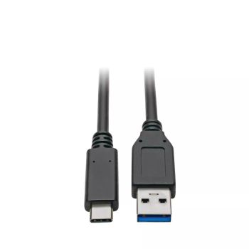 Achat Câble USB EATON TRIPPLITE USB-C to USB-A Cable M/M USB 3.1 Gen 2 10Gbps USB-IF sur hello RSE