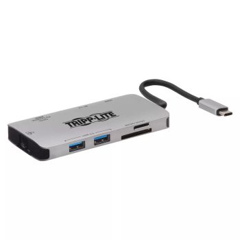 Achat EATON TRIPPLITE USB-C Dock 4K HDMI USB 3.2 Gen 1 USB-A Hub GbE Memory au meilleur prix