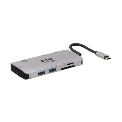 Tripp Lite U442-DOCK5-GY station d'accueil Avec fil USB 3.2 Gen 1 (3.1 Gen 1) Type-C Gris - Station d'accueil pour portable - visuel 1