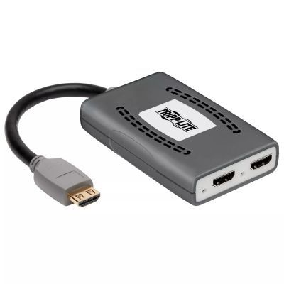 Revendeur officiel EATON TRIPPLITE 2-Port HDMI Splitter - 4K 60 4:4:4 Multi