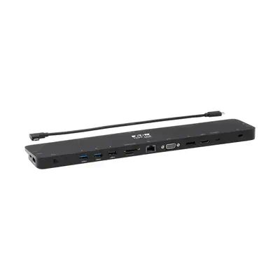 Tripp Lite U442-DOCK7D-B station d'accueil Avec fil USB 3.2 Gen 1 (3.1 Gen 1) Type-C Noir - Station d'accueil pour portable - visuel 10