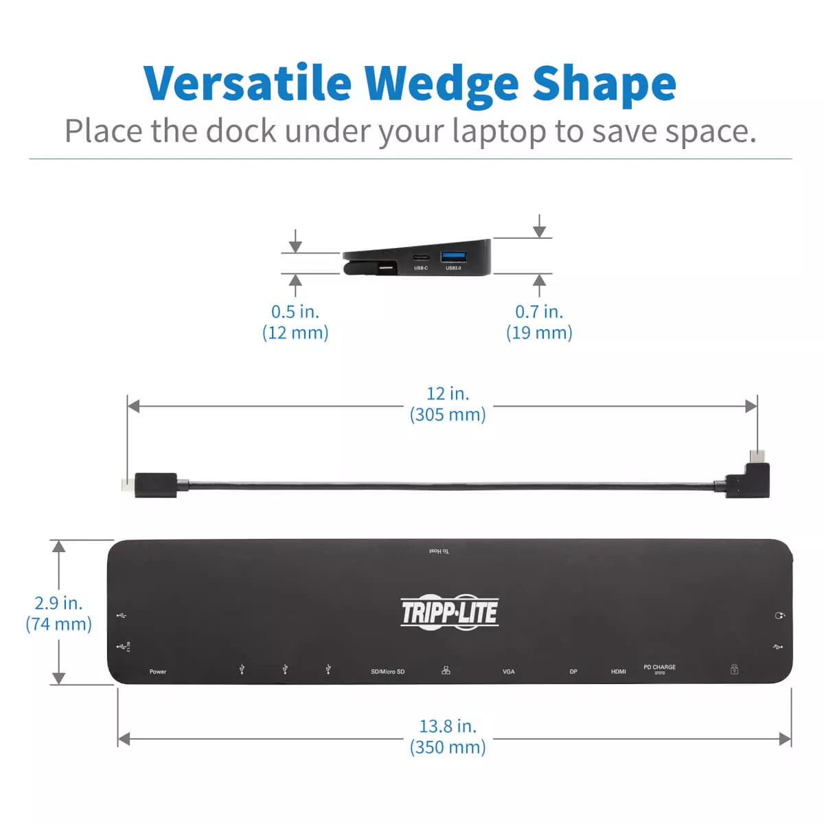 Vente EATON TRIPPLITE USB-C Dock Triple Display 4K HDMI Tripp Lite au meilleur prix - visuel 10