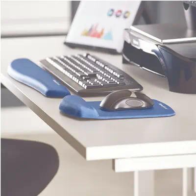 Fellowes 9287302 tapis de souris Bleu - Tapis - visuel 3