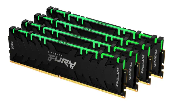 Kingston Technology FURY Renegade RGB module de mémoire 32 Go 4 x 8 Go DDR4 3200 MHz - Mémoire - visuel 8