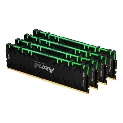 Kingston Technology FURY Renegade RGB module de mémoire 32 Go 4 x 8 Go DDR4 3200 MHz - Mémoire - visuel 1