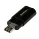 Vente StarTech.com Adaptateur Carte Son USB vers Audio Stéréo StarTech.com au meilleur prix - visuel 2