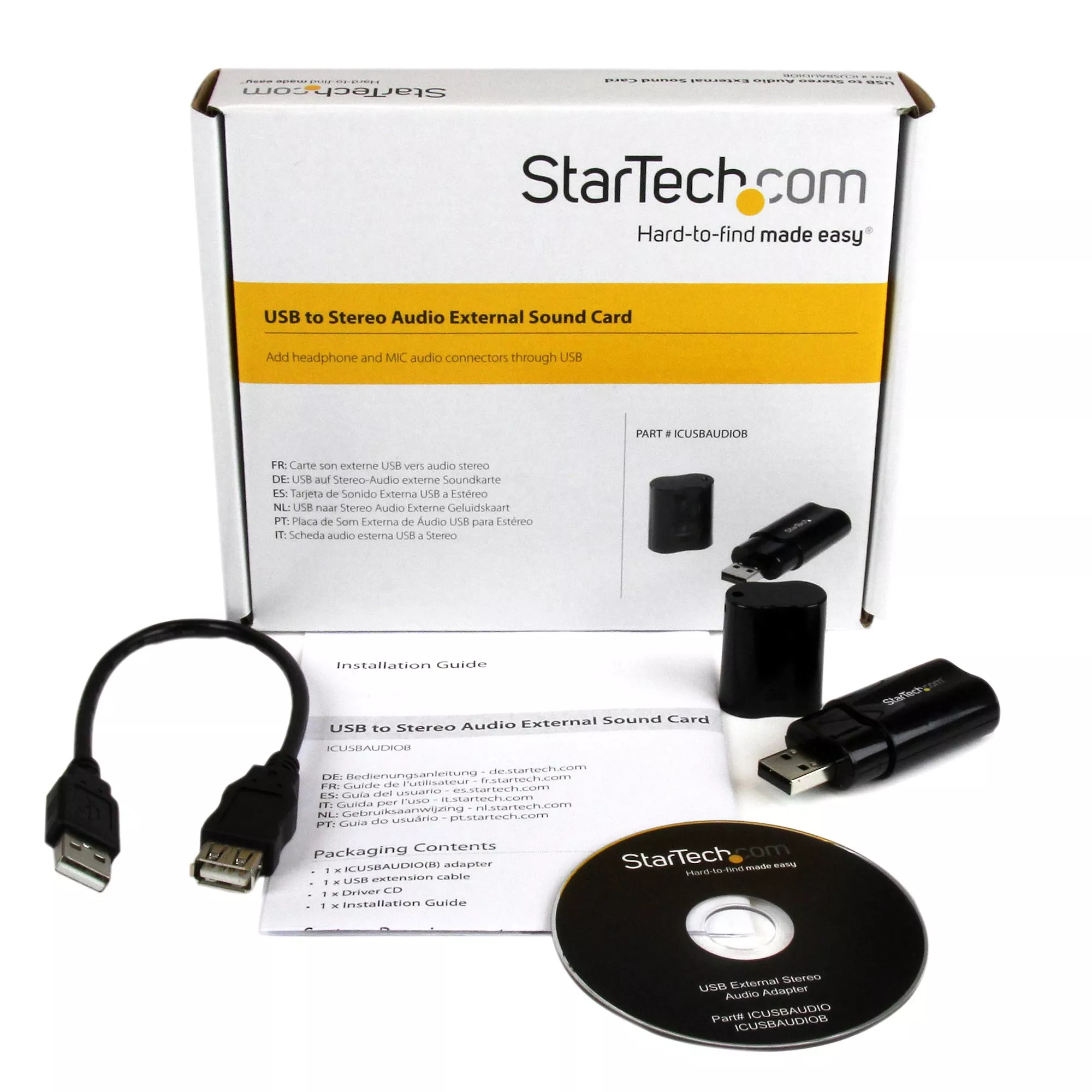 Achat StarTech.com Adaptateur Carte Son USB vers Audio Stéréo sur hello RSE - visuel 5