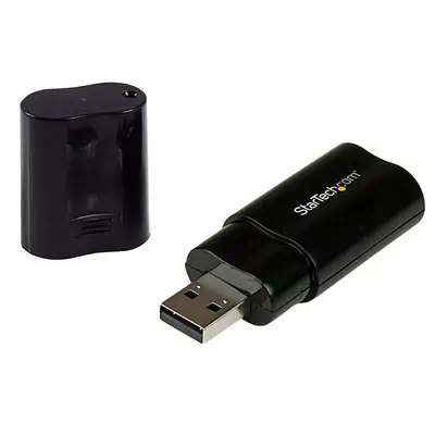 StarTech Adaptateur Carte Son USB vers Audio Stéréo - Câble USB - visuel 1