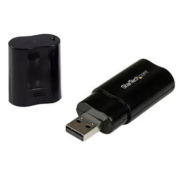 Revendeur officiel Câble USB StarTech.com Adaptateur Carte Son USB vers Audio Stéréo